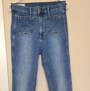 GAP Women's Blue Wide Leg Jeans